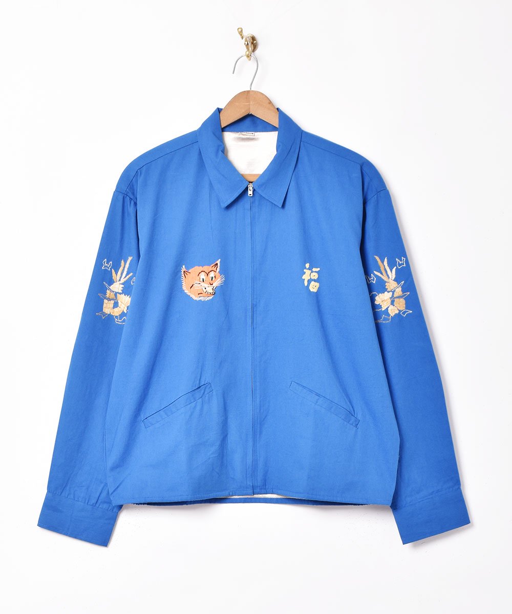 2色展開】ベトナムジャケット ブルー - 古着のネット通販サイト 古着屋 