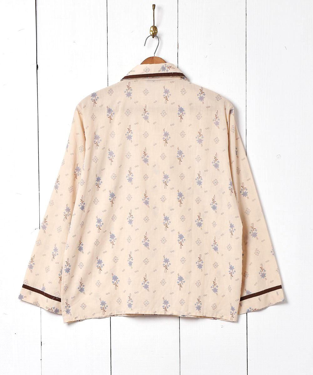 3点¥10,000 ビンテージ 古着 卸 レトロ 80's 花柄パジャマシャツ 3点¥10,000 ビンテージ 古着 卸 レトロ 80's 花柄パジャマシャツ
