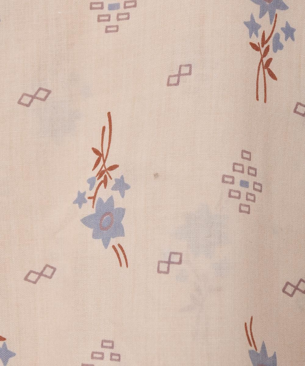 花柄 パジャマシャツ - 古着屋グレープフルーツ ムーン(Grapefruitmoon