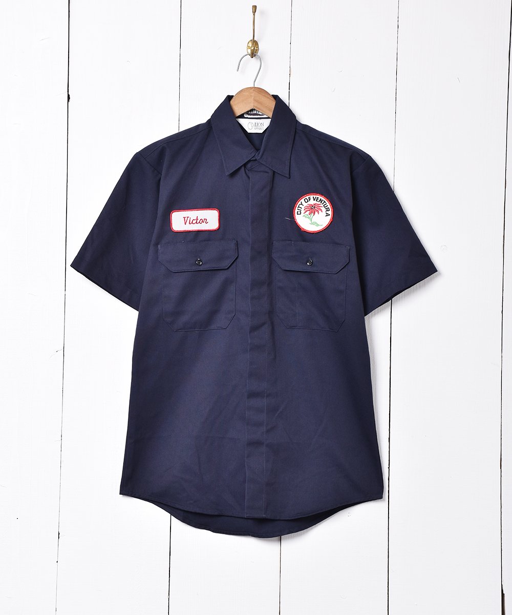 半袖 ワークシャツ - 古着のネット通販サイト 古着屋グレープフルーツ