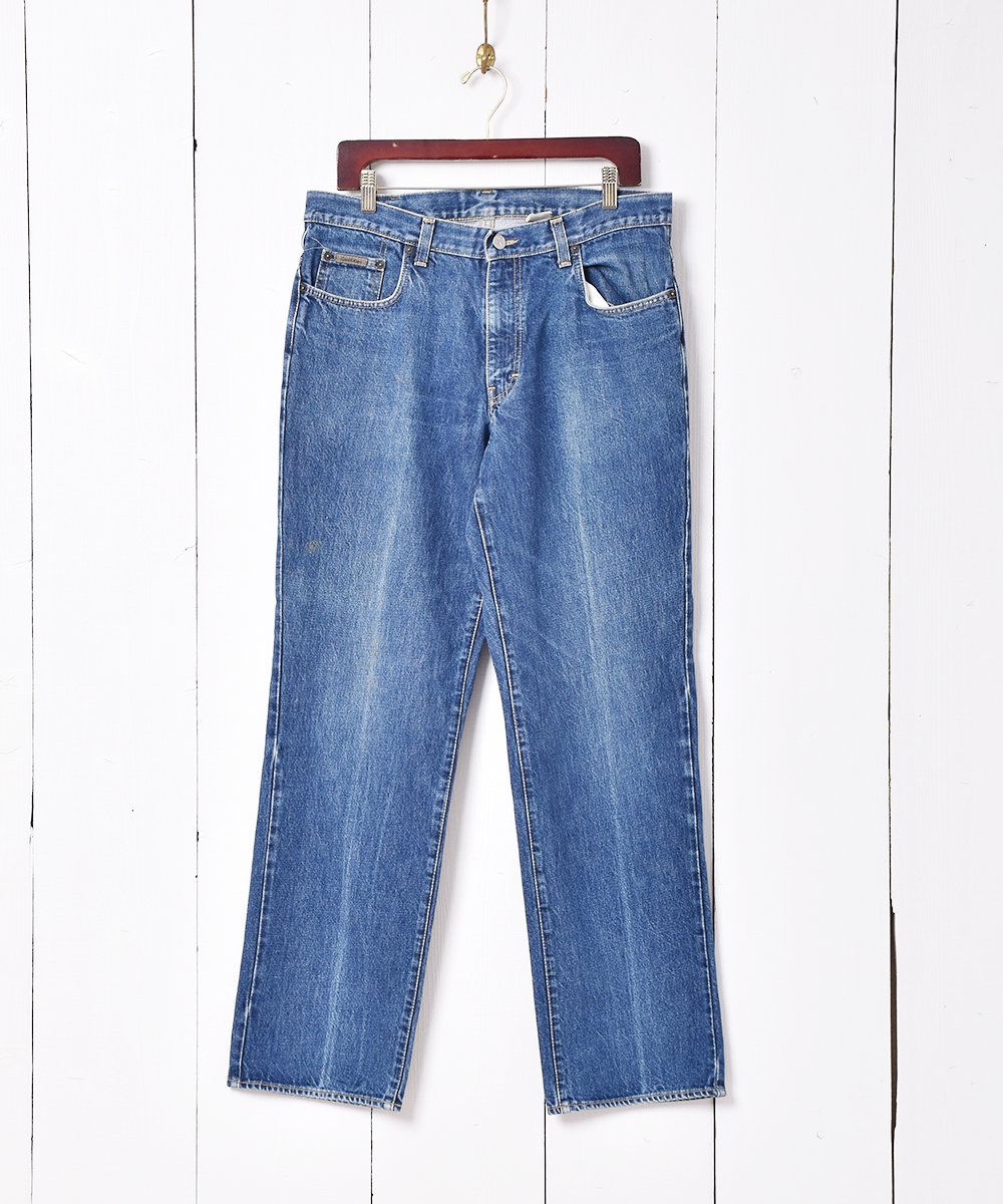  Calvin Klein Jeans ǥ˥ѥ W34  ͥå  岰졼ץե롼 ࡼ