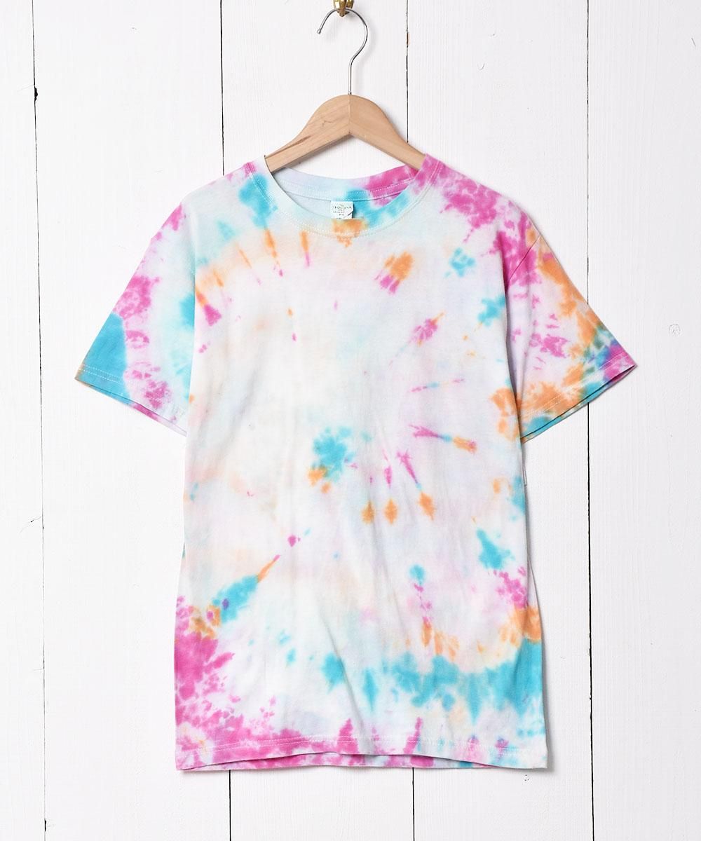 古着 ビンテージ タイダイ染 Tシャツ 毒 マーブル模様 ケミカル