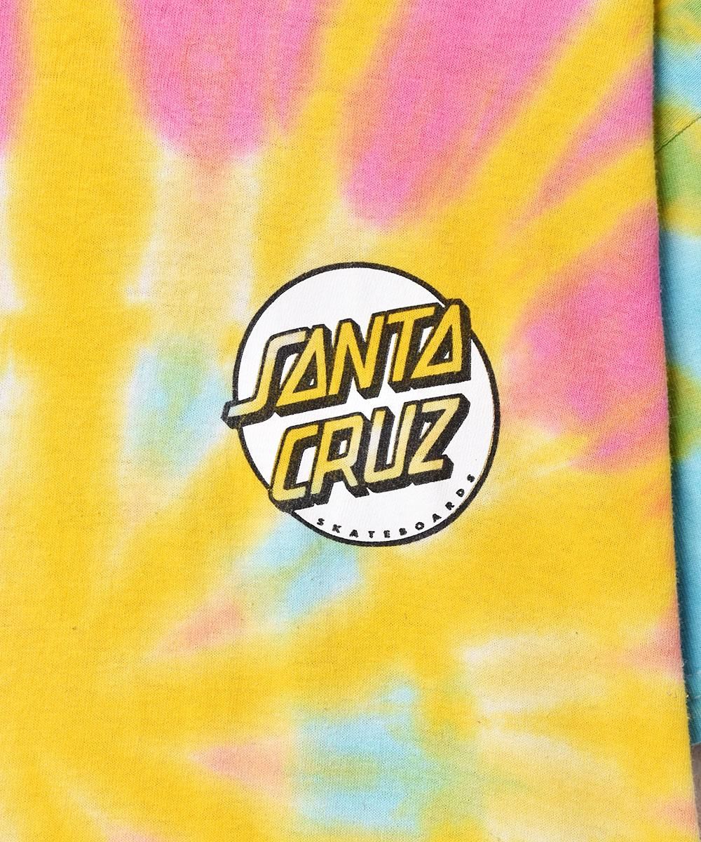 SANTA CRUZ プリント タイダイTシャツ - 古着屋グレープフルーツ