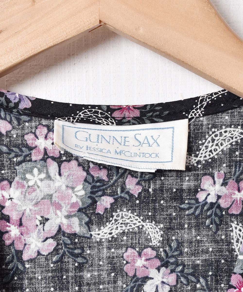 GUNNE SAX ガニーサックス ヴィンテージ ワンピース セーラー襟 花柄