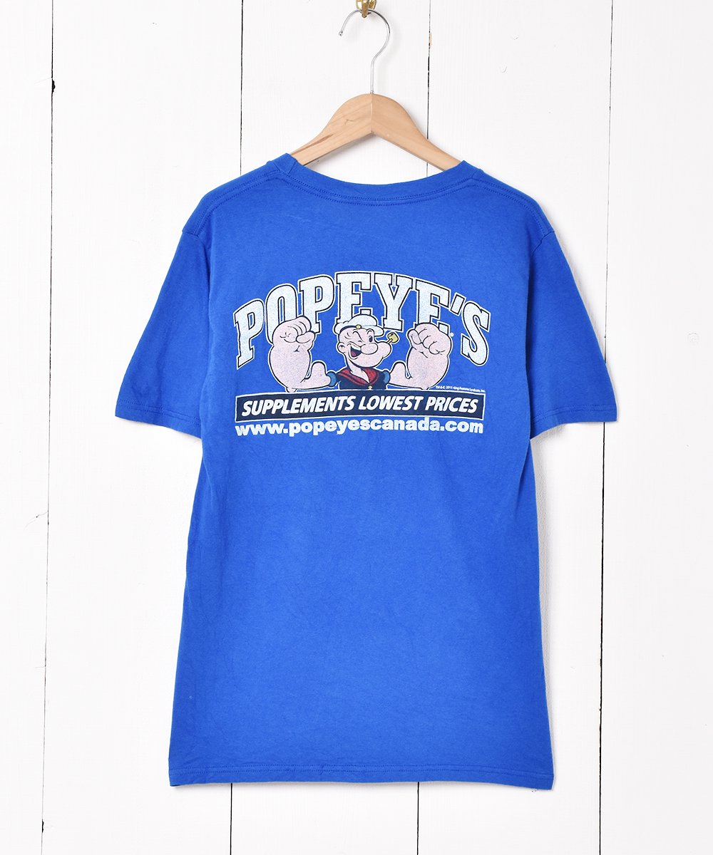 POPEYE 両面プリントTシャツ - 古着のネット通販サイト 古着屋 ...