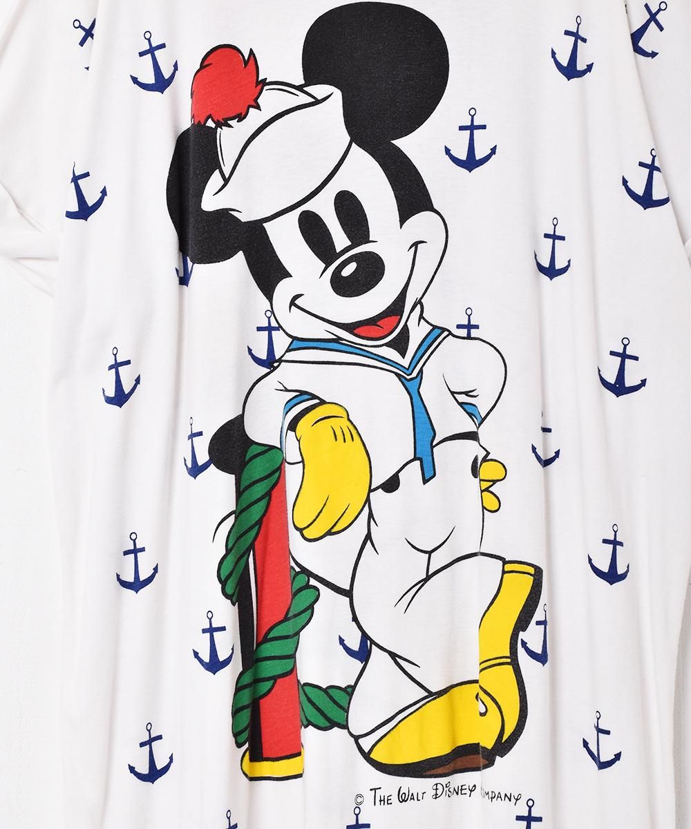 古着　ヴィンテージ　Tシャツ　Disney ミッキー　ビックサイズ　ワンピース 古着 disney 半袖Tシャツ ワンピースTシャツ ビッグサイズ