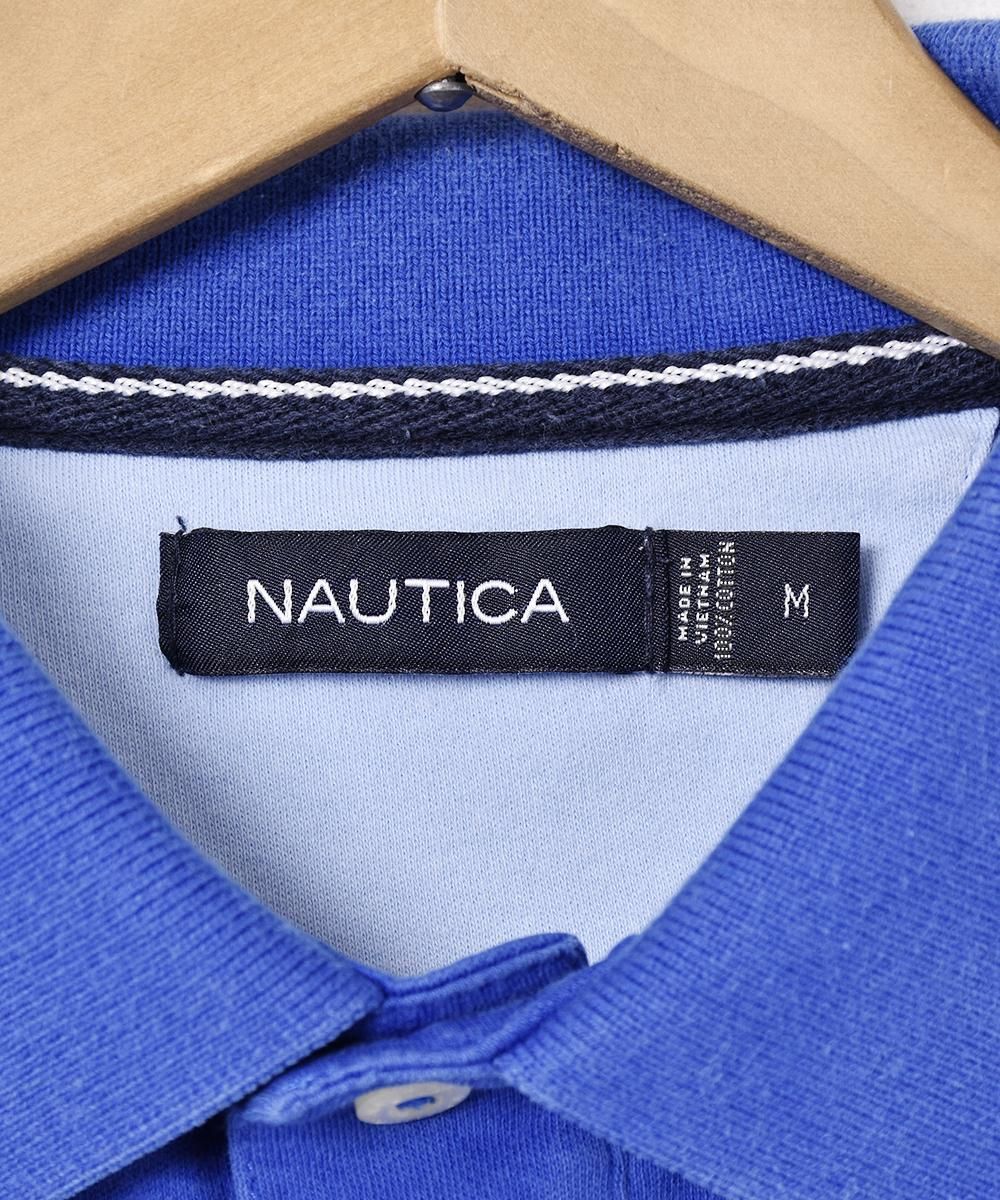NAUTICA ワンポイント刺繍 半袖 ポロシャツ - 古着屋 NAUTICA ワンポイント刺繍 半袖 ポロシャツ - 古着屋