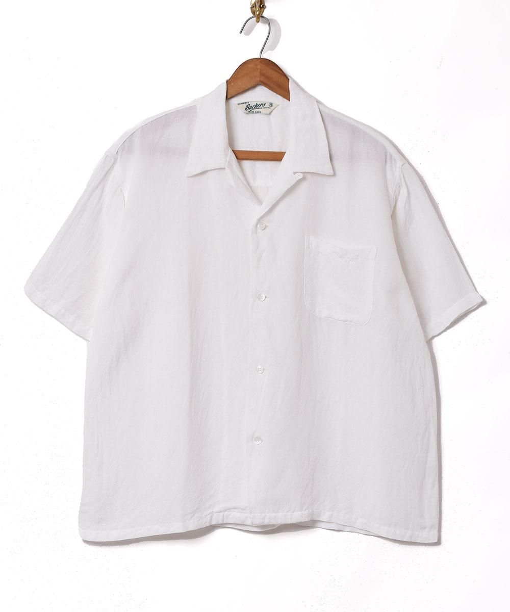 L.L.Bean - 90s LLBERN コットンリネンシャツ 麻 ヘンプ 半袖