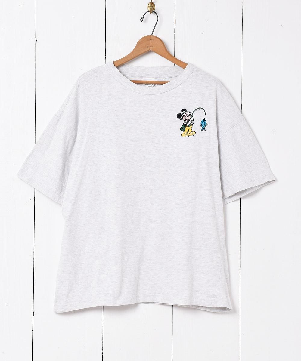 ワンポイントミッキー刺繍 Ｔシャツ - 古着のネット通販サイト 古着屋 ...