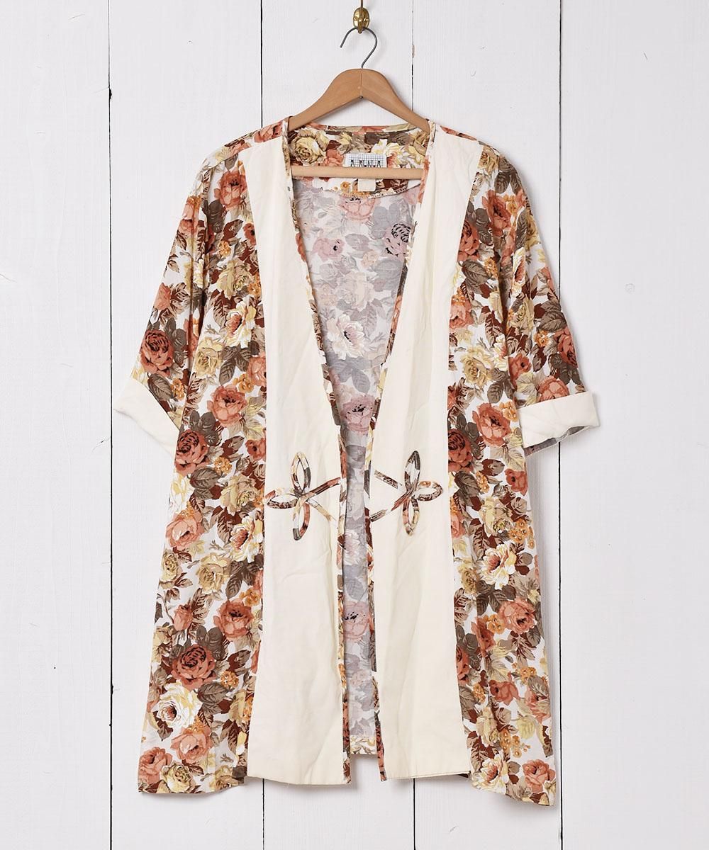 花柄 ガウン 古着のネット通販サイト 古着屋グレープフルーツムーン Grapefruitmoon Onlineshop ヴィンテージアイテム レトロファッション