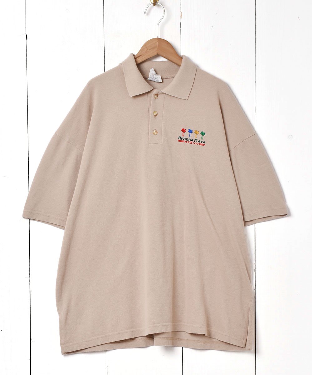 ワンポイント刺繍 半袖ポロシャツ - 古着のネット通販サイト 古着屋 