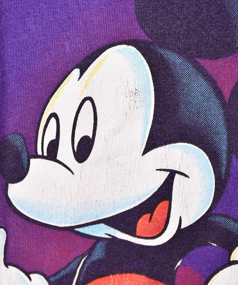 アメリカ製 ミッキー プリントTシャツ - 古着屋グレープフルーツ
