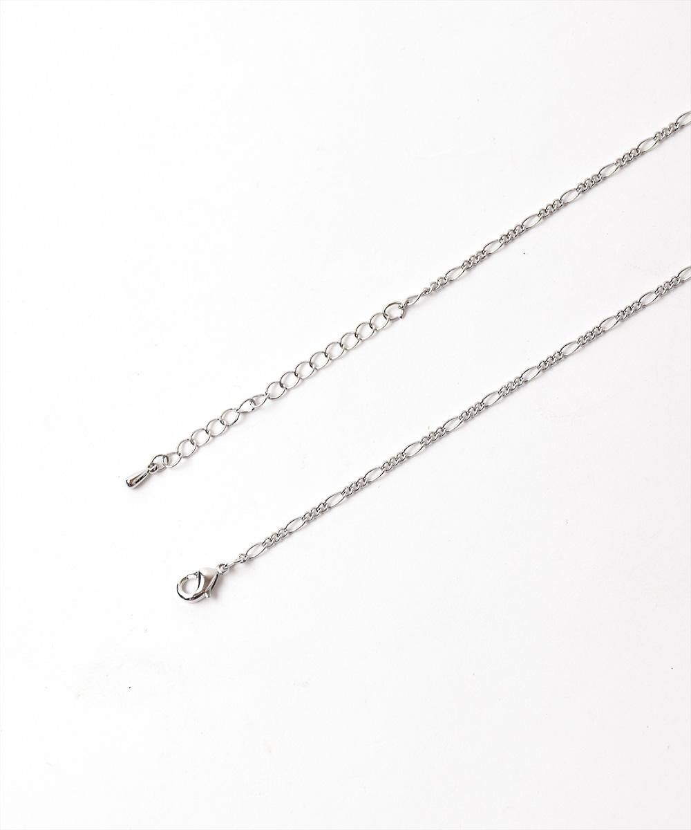 2色展開】フェザーネックレス シルバー - 古着屋