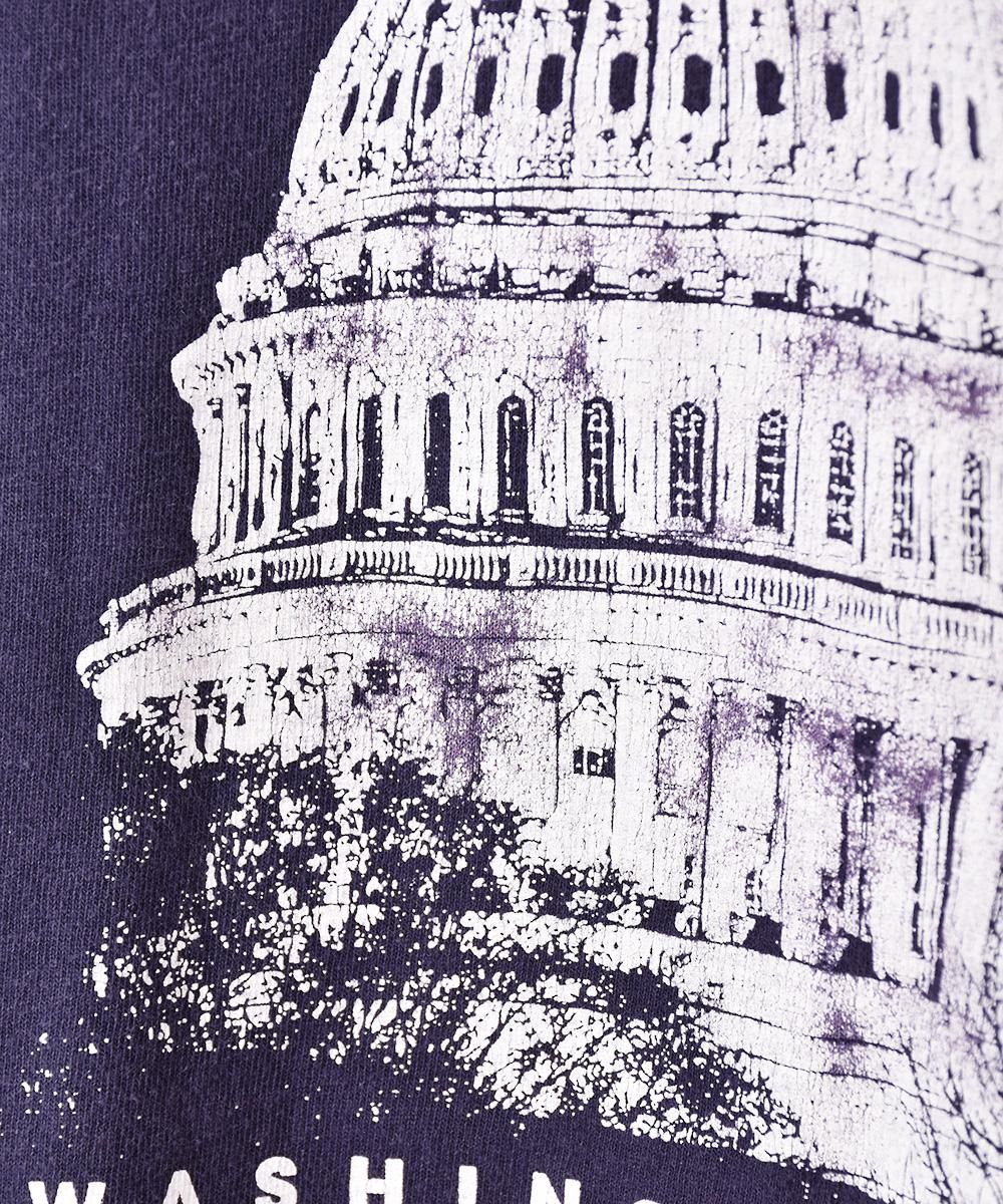 アメリカ製 アメリカ合衆国議会議事堂 プリントtシャツ 古着のネット通販サイト 古着屋グレープフルーツムーン Grapefruitmoon Onlineshop ヴィンテージアイテム レトロファッション