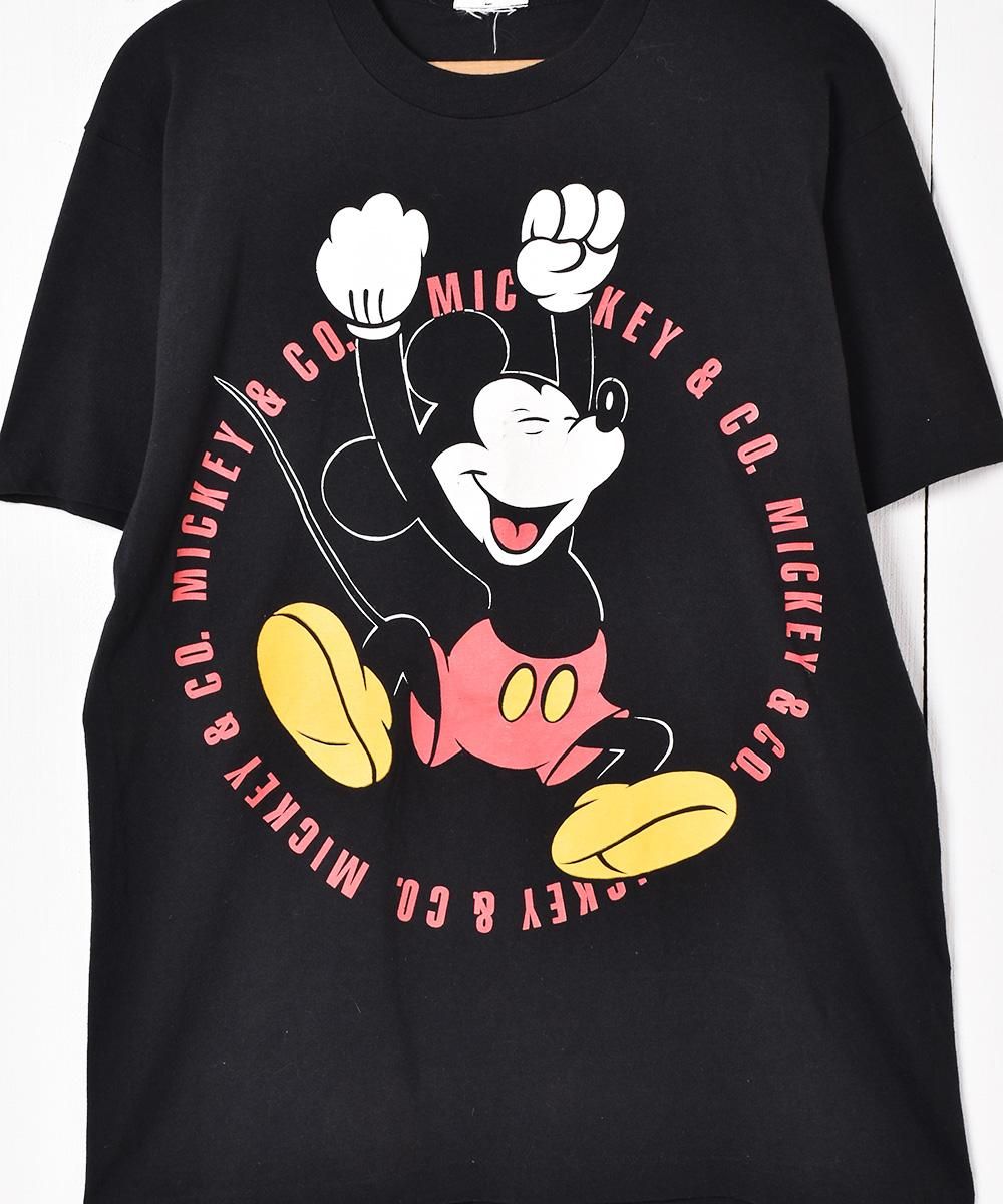 Mickey&Co. プリントTシャツ - 古着屋グレープフルーツ ムーン Mickey&Co. プリントTシャツ - 古着屋グレープフルーツ ムーン