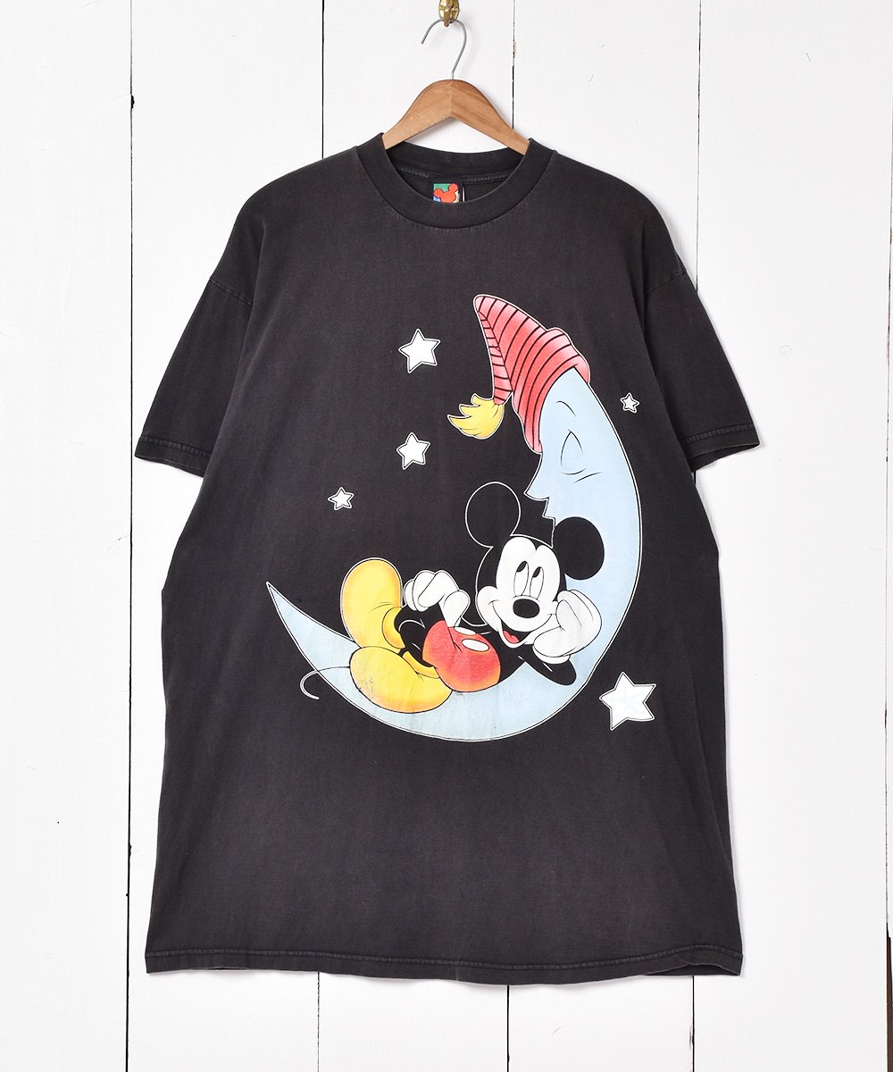 ビッグシルエット ミッキー プリントTシャツ - 古着屋