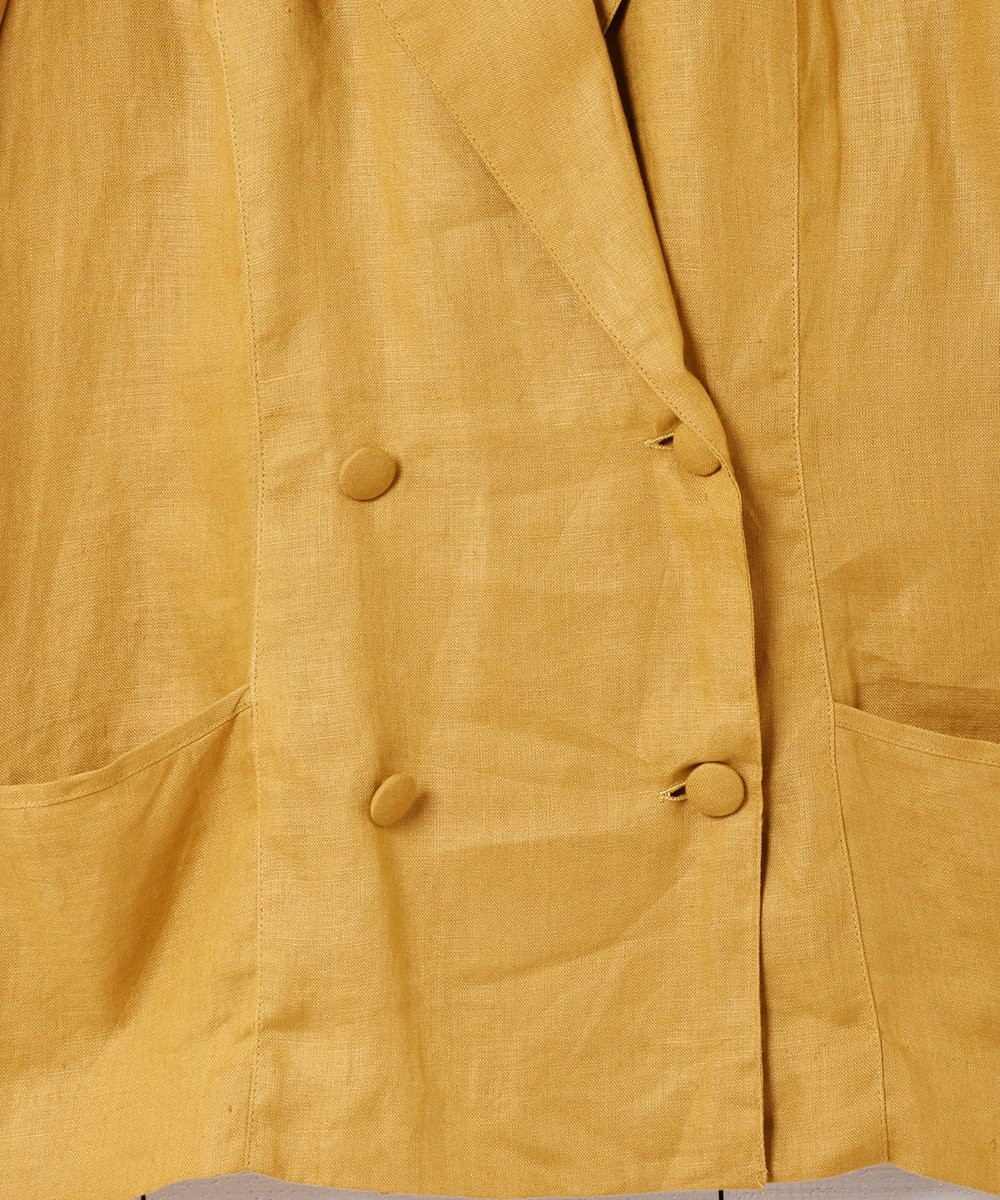 古着の画像イタリア製 半袖リネンジャケット