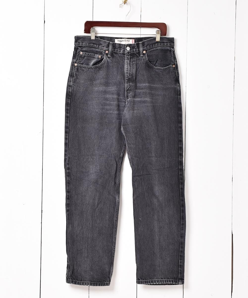 メキシコ製 Levi's 550 ブラックデニムパンツ W33 - 古着屋 メキシコ製 Levi's 550 ブラックデニムパンツ W33 - 古着屋