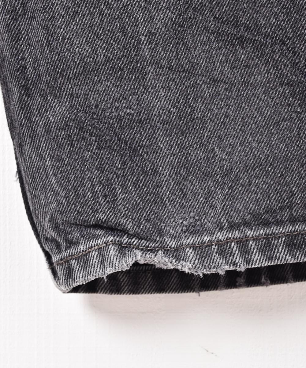 メキシコ製 Levi's 550 ブラックデニムパンツ W33 - 古着屋 メキシコ製 Levi's 550 ブラックデニムパンツ W33 - 古着屋