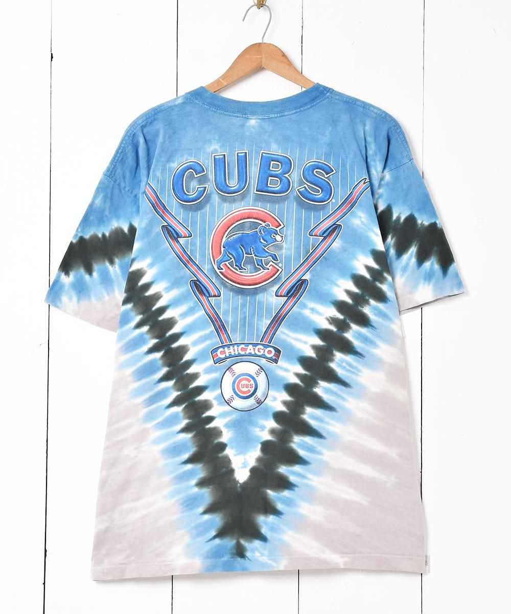 アメリカ製 Lee CHICAGO CABSプリント タイダイTシャツ - 古着屋 アメリカ製 Lee CHICAGO CABSプリント タイダイTシャツ - 古着屋