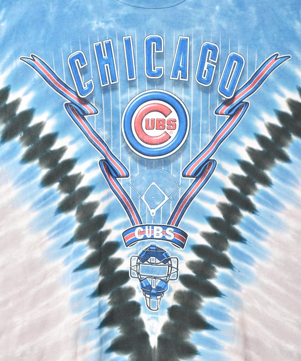 アメリカ製 Lee CHICAGO CABSプリント タイダイTシャツ - 古着屋 アメリカ製 Lee CHICAGO CABSプリント タイダイTシャツ - 古着屋