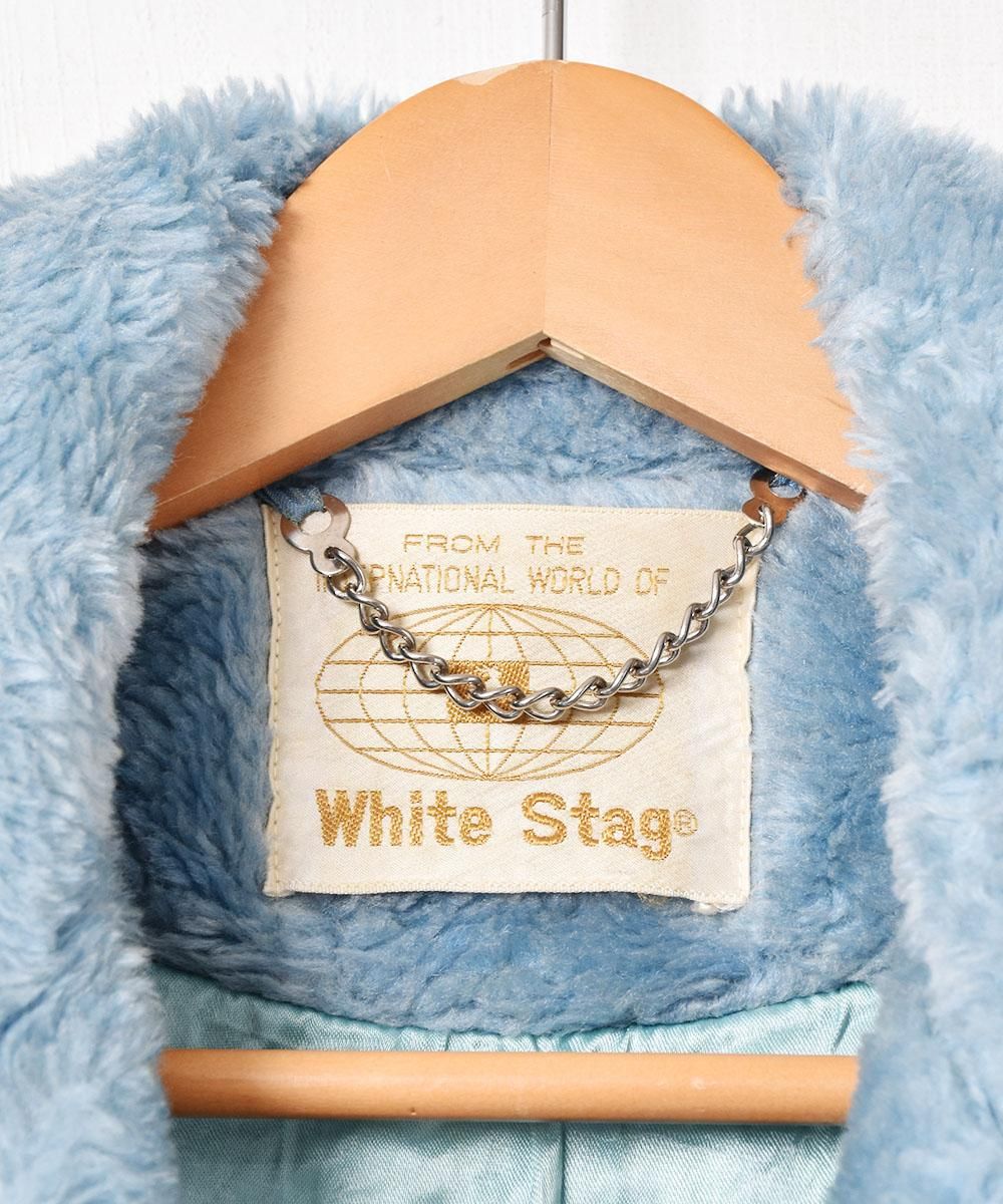 White Stag フェイクファーコート - 古着屋グレープフルーツ White Stag フェイクファーコート - 古着屋グレープフルーツ