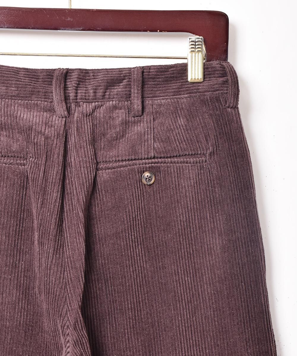 J7399 美品 キートン ストレッチコーデュロイパンツ ブラウン W31 J7399 美品 キートン ストレッチコーデュロイパンツ ブラウン