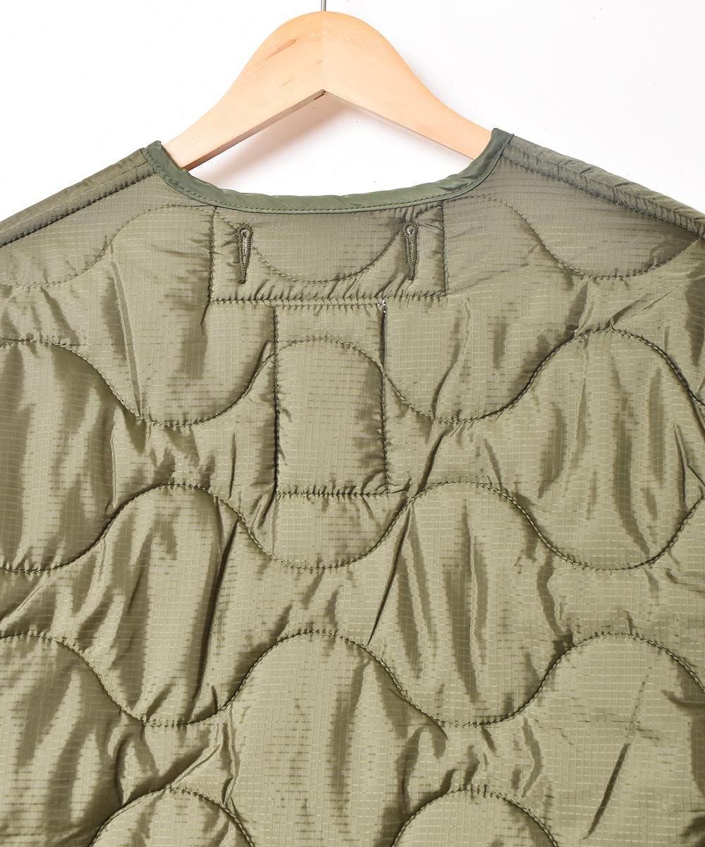 【 】Albany キルティング シャツ ジャケット 襟付き キルティングジャケット - 古着屋グレープフルーツ