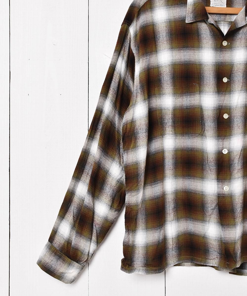 古着 vintage marverick オンブレチェック ワンピース 半袖 5 古着 vintage marverick オンブレチェック ワンピース 半袖 5