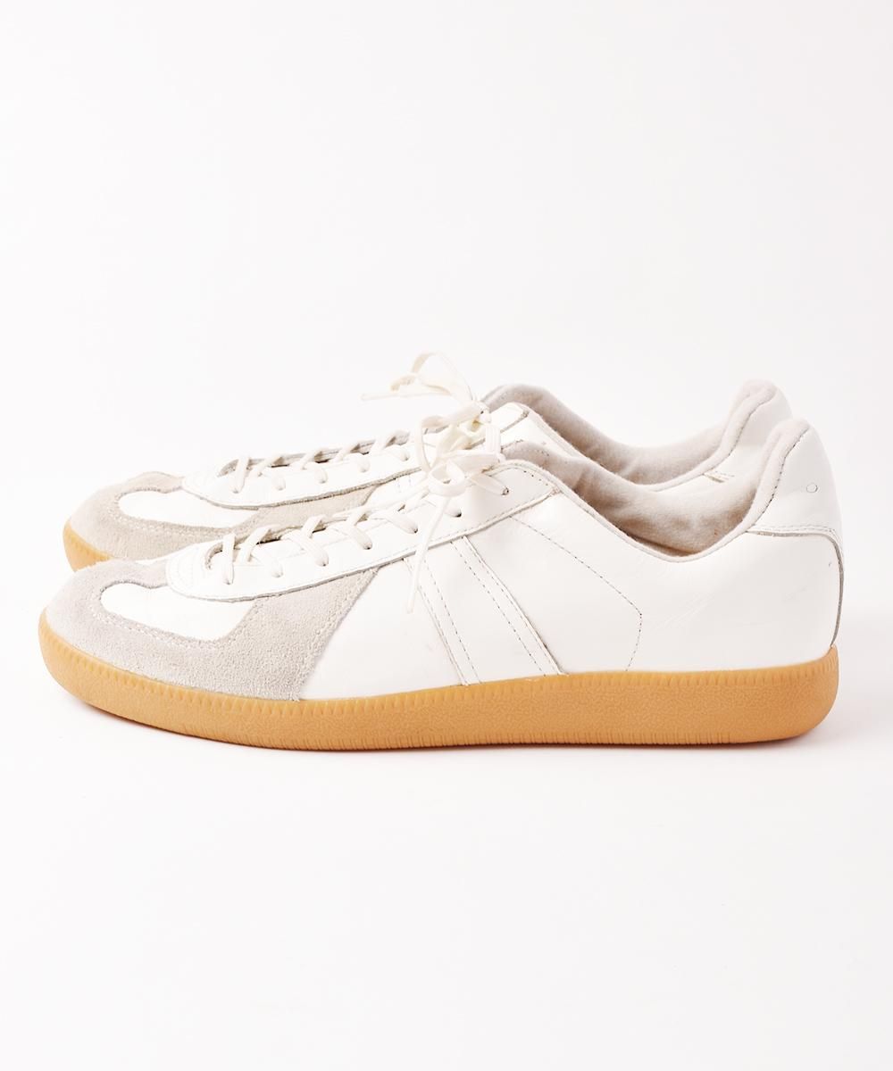 デッドストック レア オリジナル ジャーマントレーナー ガムソール 28.5 ジャーマントレーナー 28.5cm - 古着屋グレープフルーツ ムーン