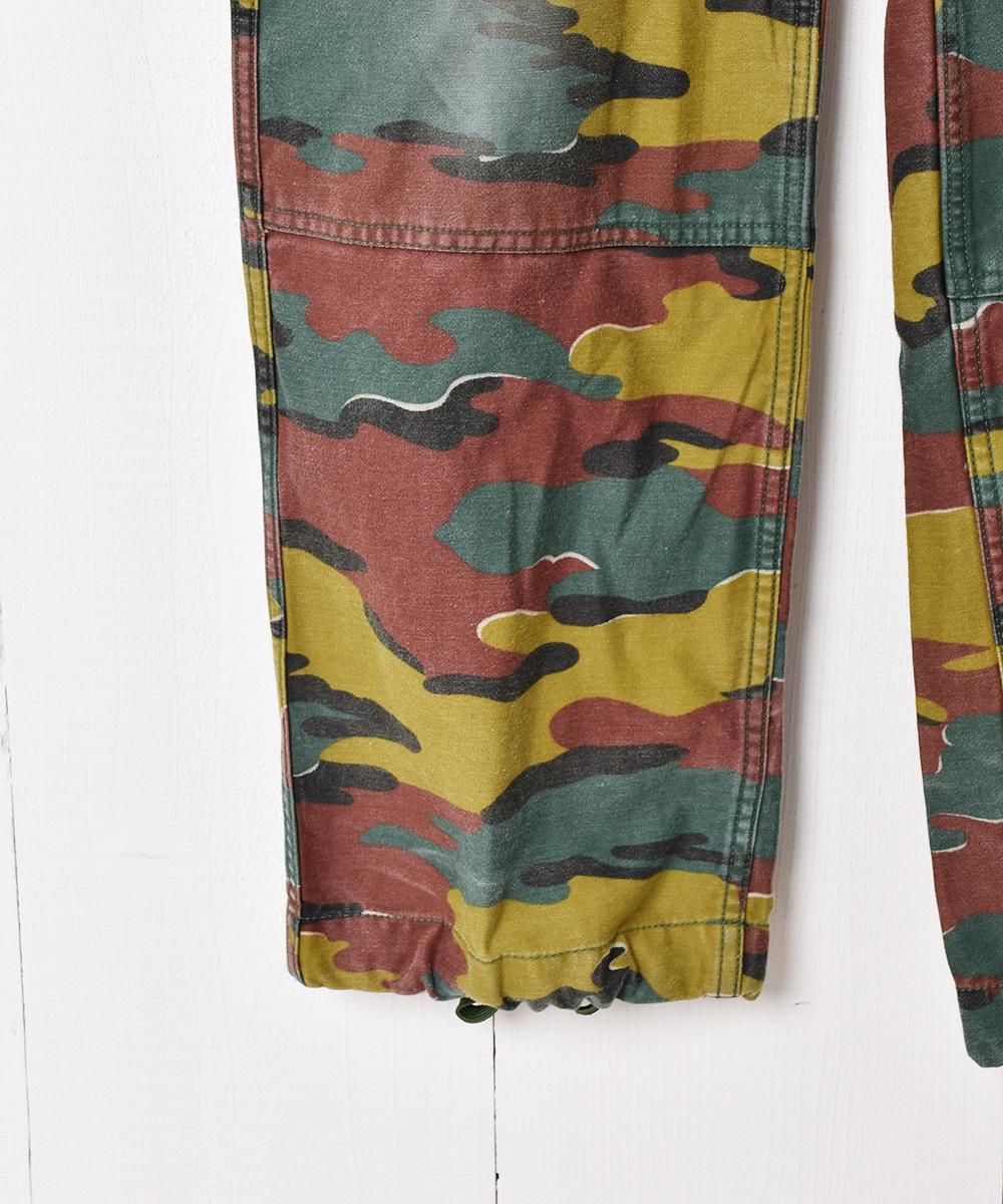 ベルギー軍 ジグソーカモ カーゴパンツ W32 - 古着屋 ベルギー軍 ジグソーカモ カーゴパンツ W32 - 古着屋