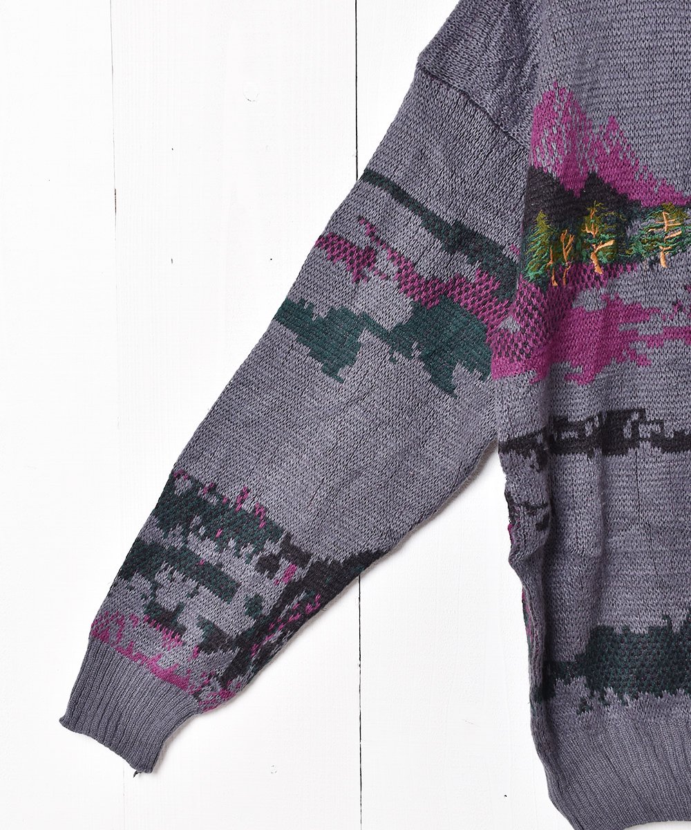 ゴルフ 刺繍セーター - 古着のネット通販サイト 古着屋