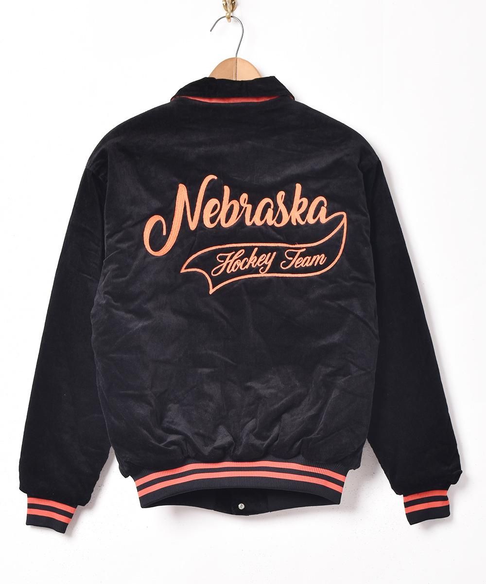 3色展開】「Backers」コーデュロイ スタジアムジャケット ブラック