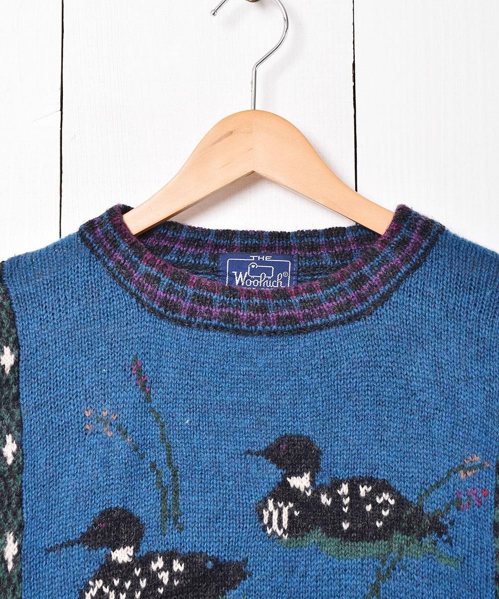 WoolRich 総柄 カモ セーター - 古着屋グレープフルーツ ムーン WoolRich 総柄 カモ セーター - 古着屋グレープフルーツ ムーン