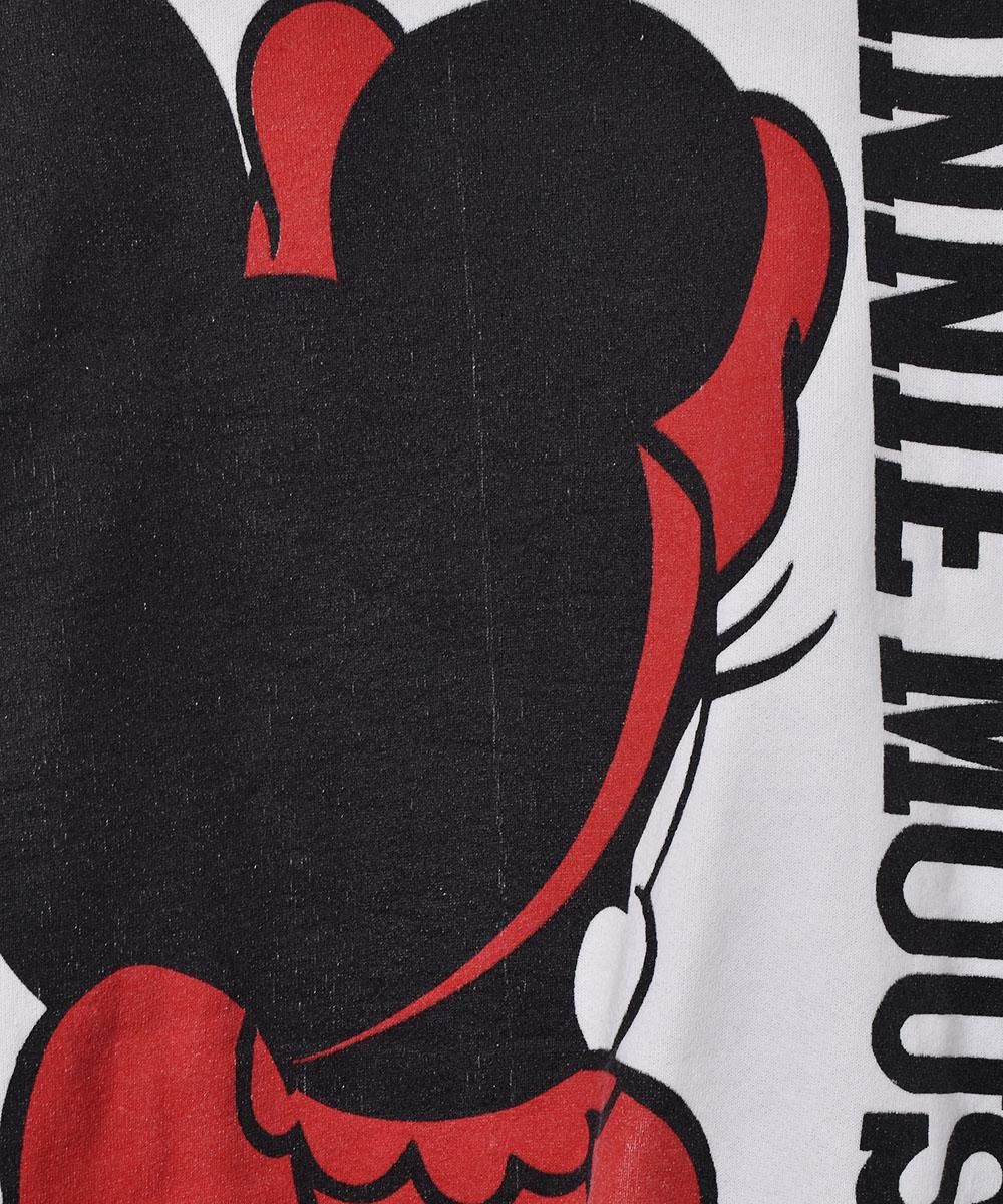 アメリカ製 ミニーマウス プリントスウェットシャツ - 古着屋