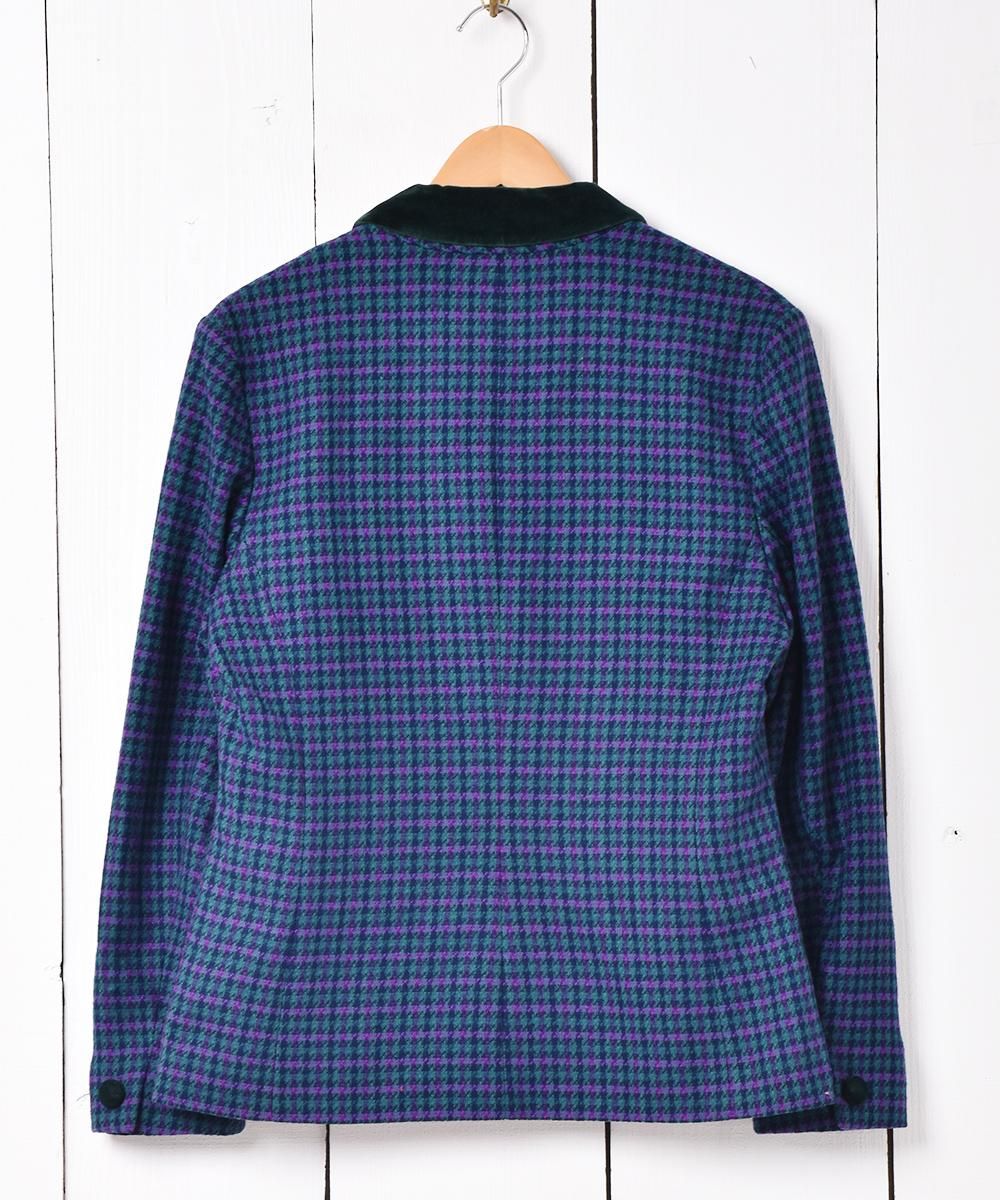 PENDLETON 千鳥格子柄 テーラードジャケット - 古着屋 PENDLETON 千鳥格子柄 テーラードジャケット - 古着屋