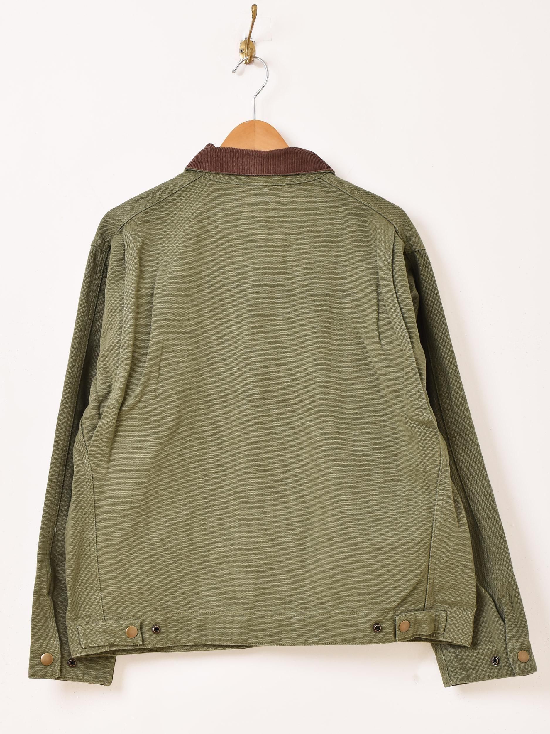 6色展開】「Backers」 ヘビーコットン ワークジャケット オリーブ