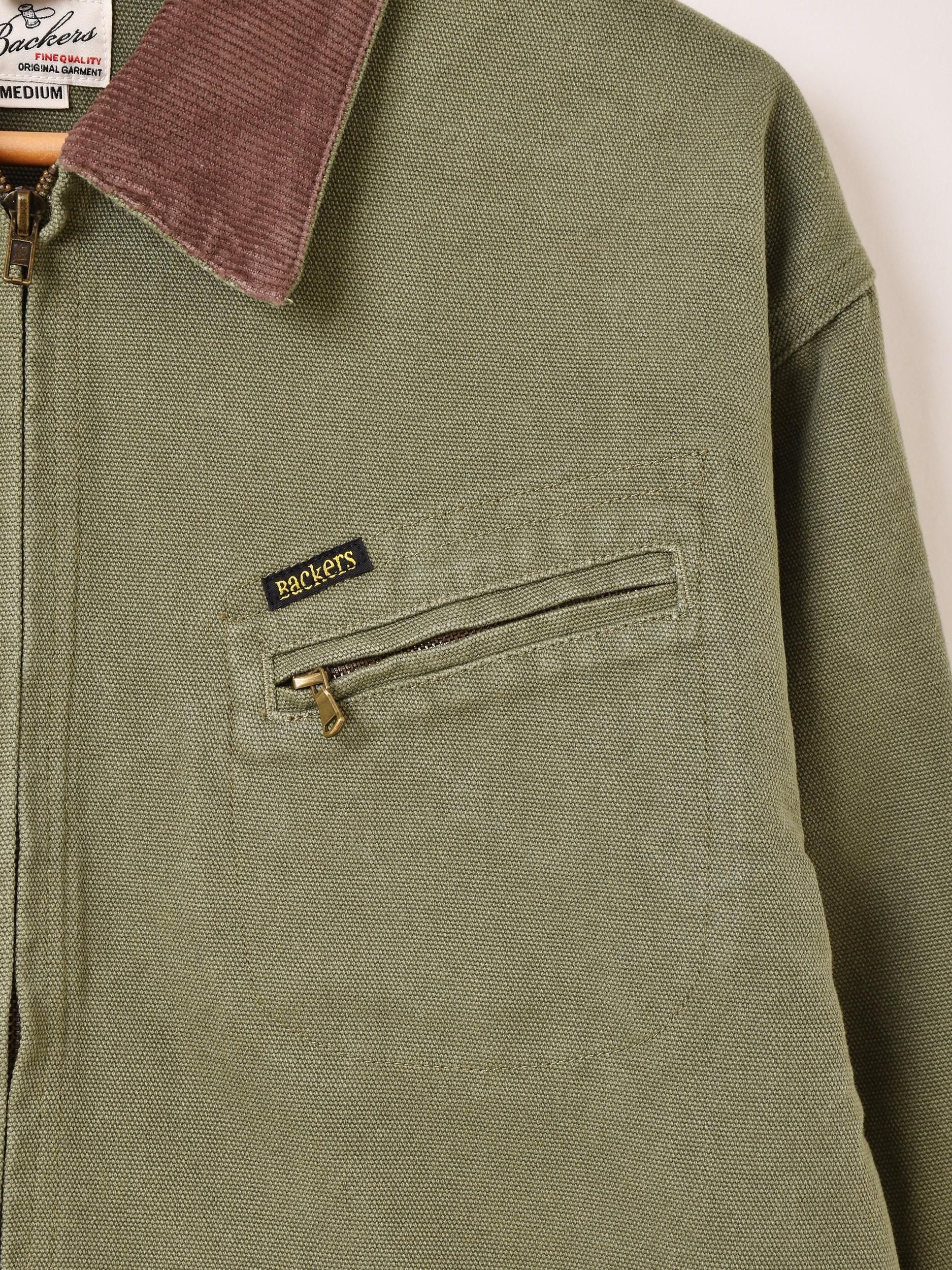 6色展開】「Backers」 ヘビーコットン ワークジャケット オリーブ 6色展開】「Backers」 ヘビーコットン ワークジャケット オリーブ
