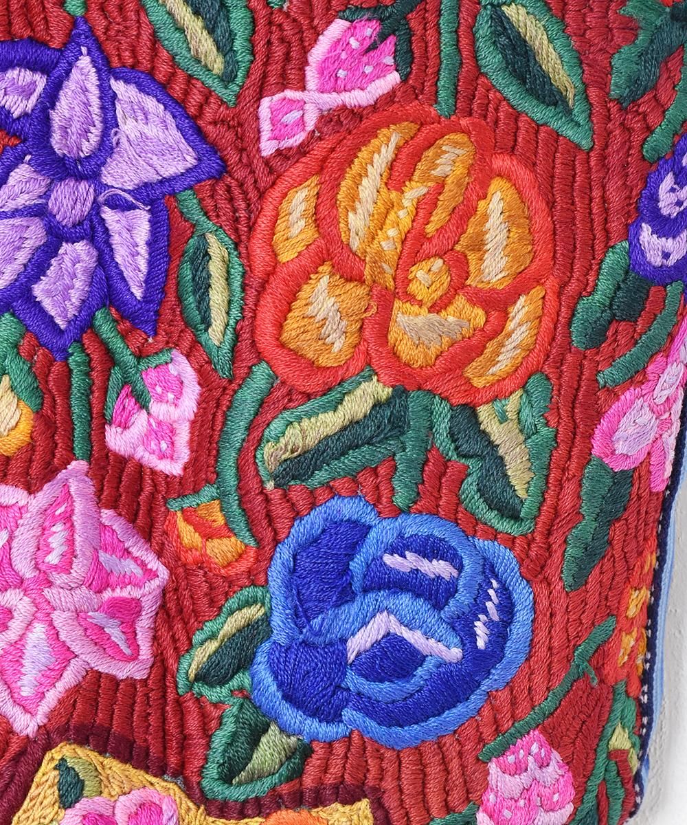 花柄 刺繍 ベスト - 古着のネット通販サイト 古着屋グレープフルーツ