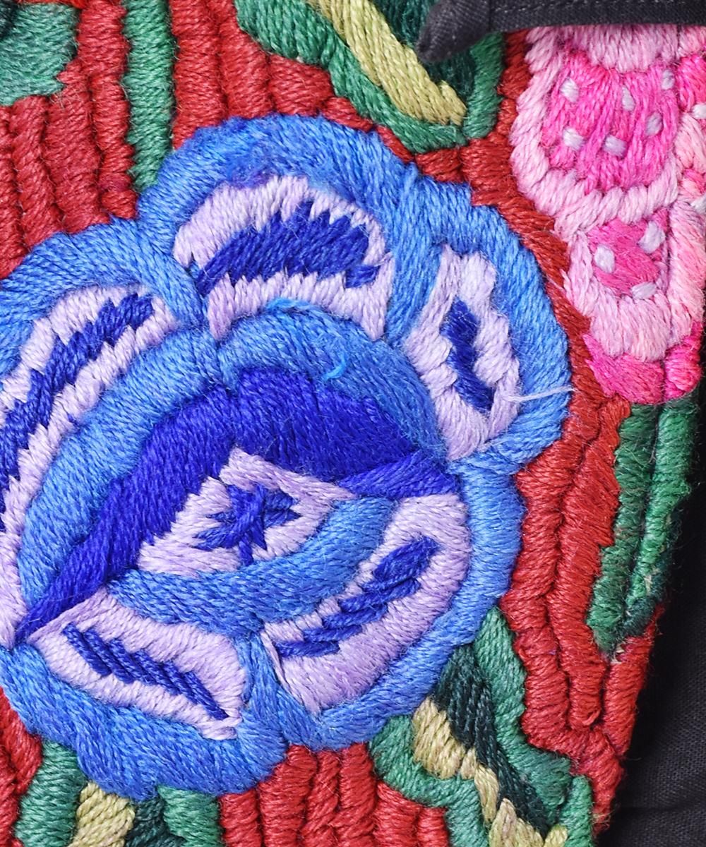 花柄 刺繍 ベスト - 古着屋グレープフルーツ ムーン 花柄 刺繍 ベスト - 古着屋グレープフルーツ ムーン