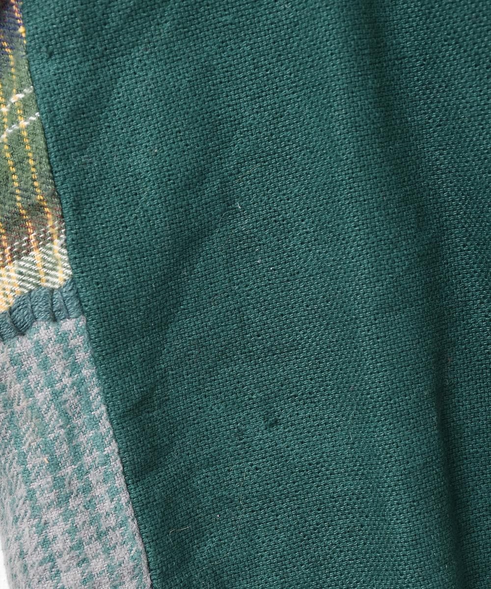 インド綿 パッチワーク デザインベスト - 古着屋 インド綿 パッチワーク デザインベスト - 古着屋