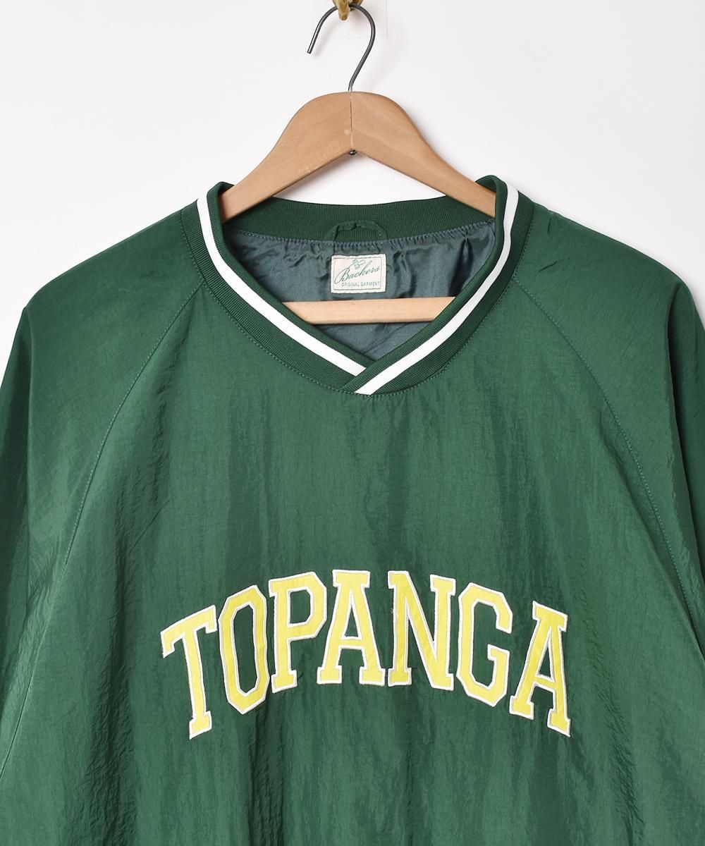 2色展開】「Backers」刺繍 スポーティートップス「TOPANGA 2色展開】「Backers」刺繍 スポーティートップス「TOPANGA