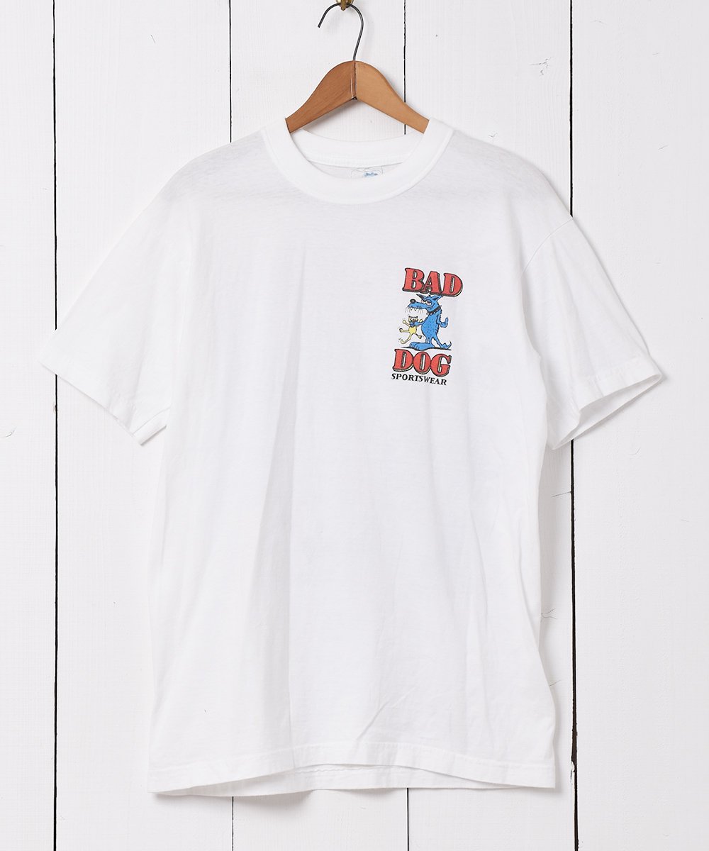 90's「BAD DOG SPORTSWEAR」プリントTシャツ - 古着のネット通販サイト 古着屋グレープフルーツ  ムーン(Grapefruitmoon)Onlineshop ヴィンテージアイテム・レトロファッション