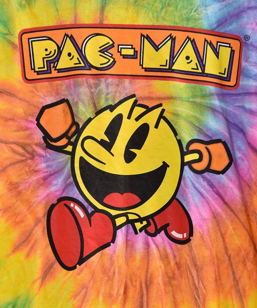 PAC MAN” Tie dye T shirt | 「パックマン」タイダイTシャツ R1