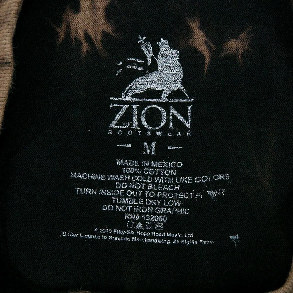 Bob Marley Tシャツ ブラウン(ボブ・マーリー)ZION ROOTSWEAR Bob Marley Tシャツ ブラウン(ボブ・マーリー)ZION ROOTSWEAR