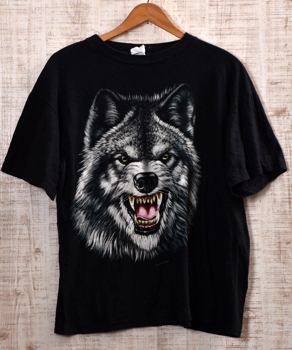  <img class='new_mark_img1' src='https://img.shop-pro.jp/img/new/icons14.gif' style='border:none;display:inline;margin:0px;padding:0px;width:auto;' />Animal Print  T Shirt  å˥ޥץT | wolf |  | R1  ͥå  岰졼ץե롼 ࡼ