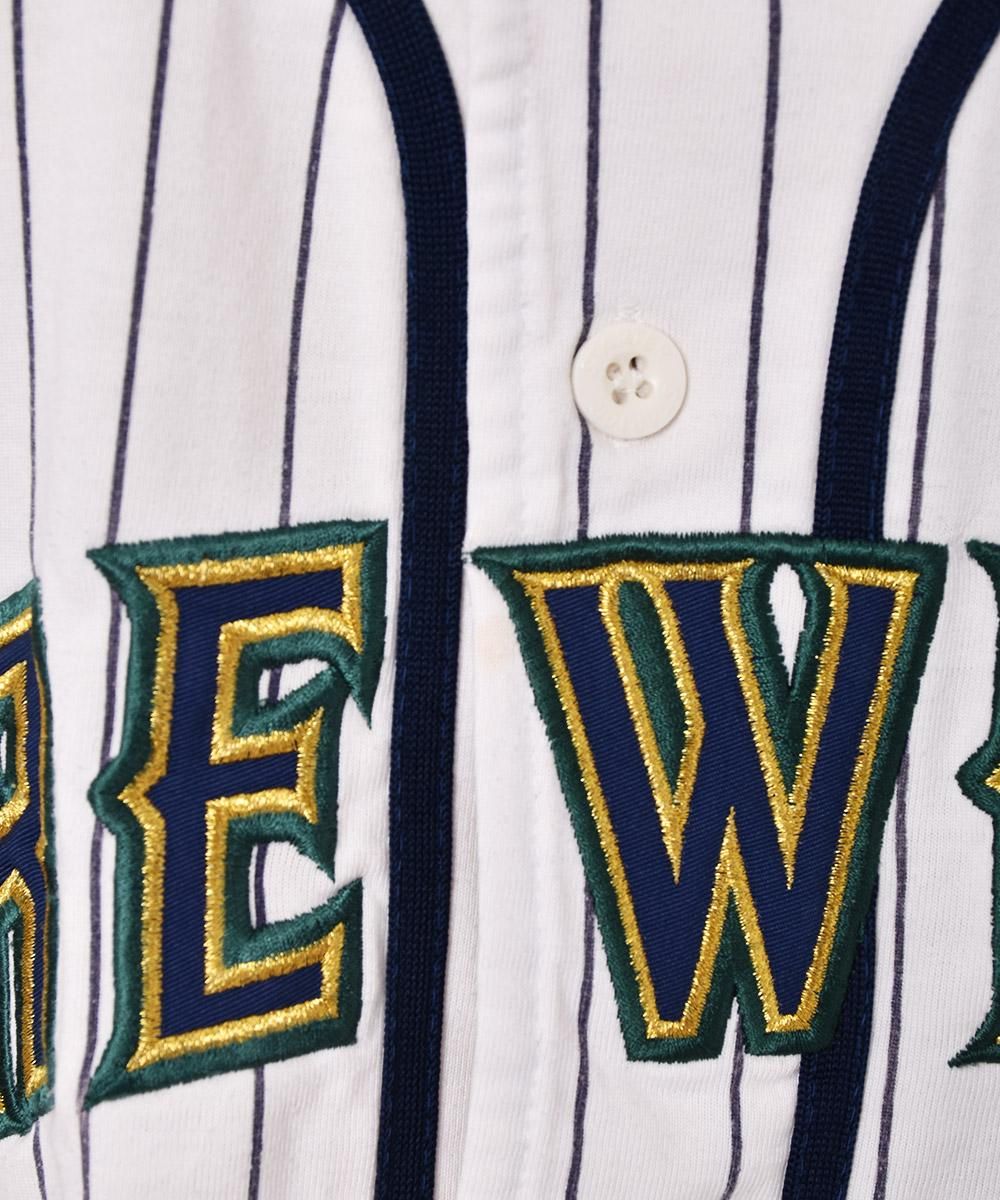 古着 DYNASTY MLB MILWAUKEE BREWERS ミルウォーキーブルワーズ