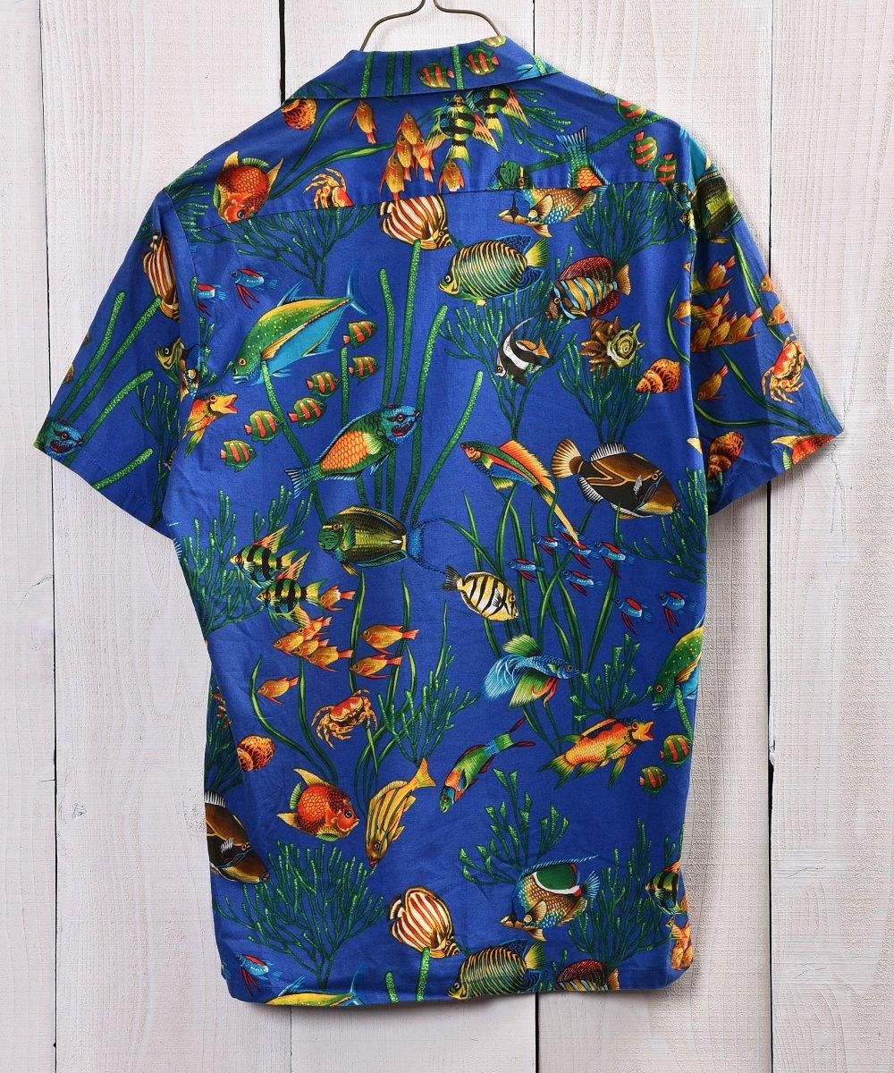 Made in USA Fish Pattern Short Sleeve Shirt|お魚総柄半袖 Made in USA Fish Pattern Short Sleeve Shirt|お魚総柄半袖