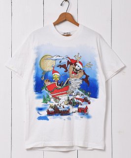 古着アメリカ製 Looney Tunes クリスマス Tシャツ 古着のネット通販 古着屋グレープフルーツ ムーン