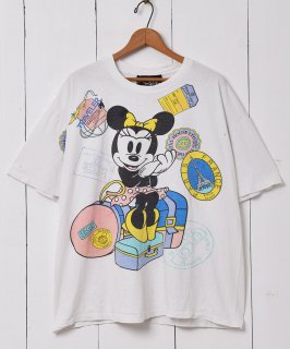 古着アメリカ製 90’s ミニーマウス 両面プリント Tシャツ 古着のネット通販 古着屋グレープフルーツ ムーン